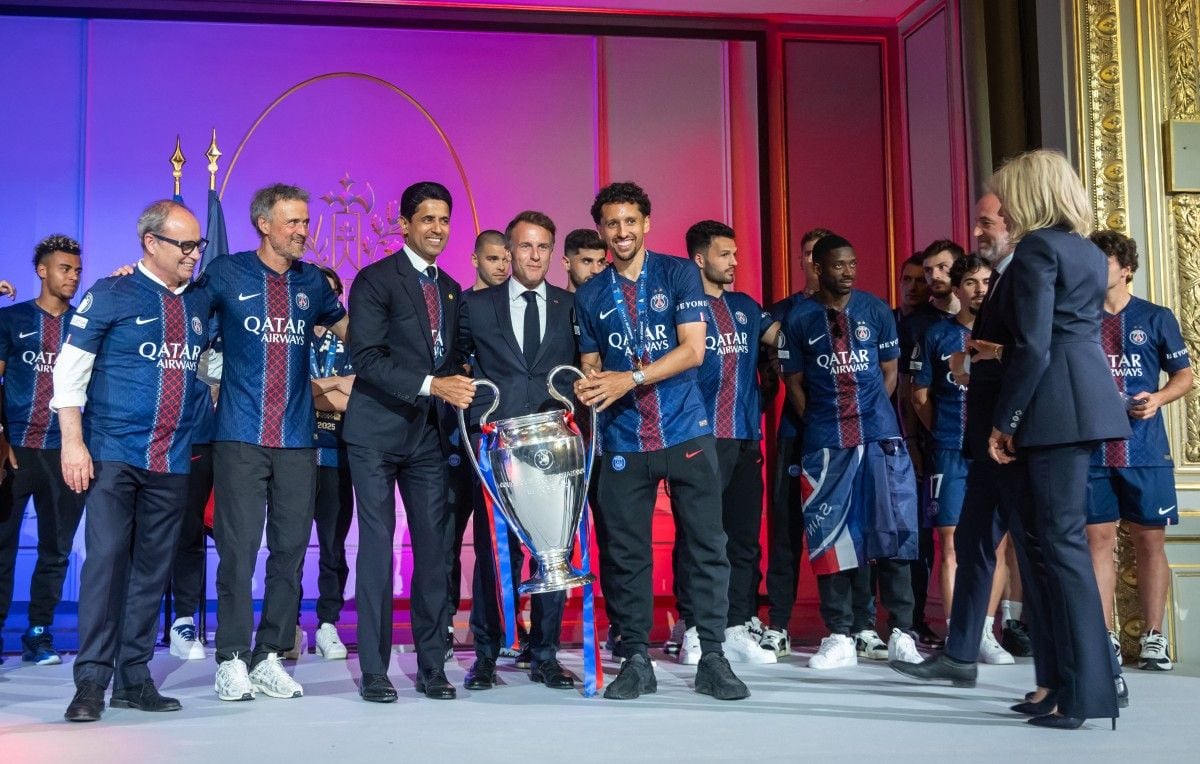 Emmanuel Macron “está harto” de esta violencia que siguió a la coronación del PSG Emmanuel Macron “está harto” de esta violencia que siguió a la coronación del PSG